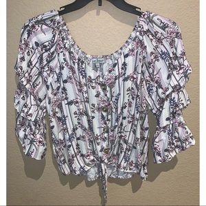 Floral blouse
